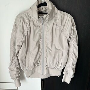 Athleta Jetset Bomber Jacket, Abalone, XS